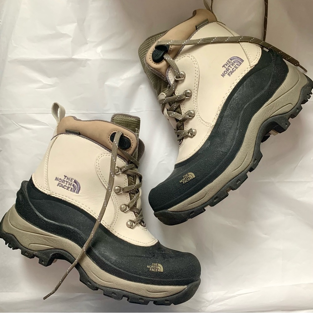 The Northface Waterproof Insulated Winter Boots Snow Hiking Womens 7 - 7.5
